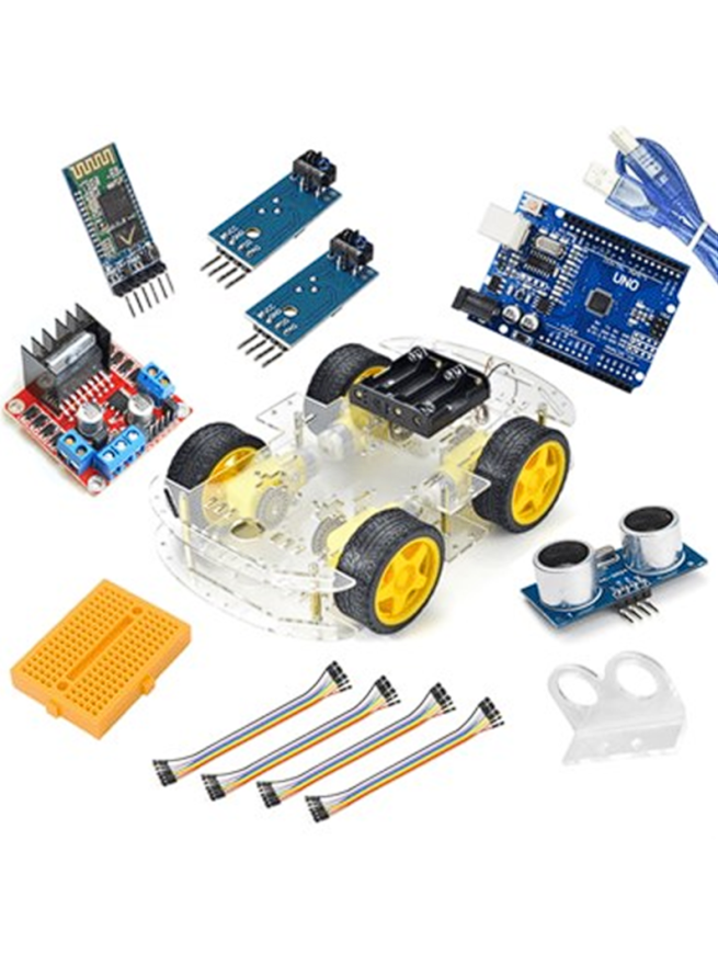 Arduino Süper Combo 4WD Araç Seti Bluetooth