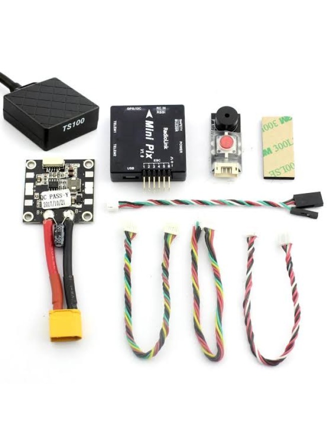 Mini Pix F4 Pixhawk -Ts100 Gps Uçus Kontrol Seti