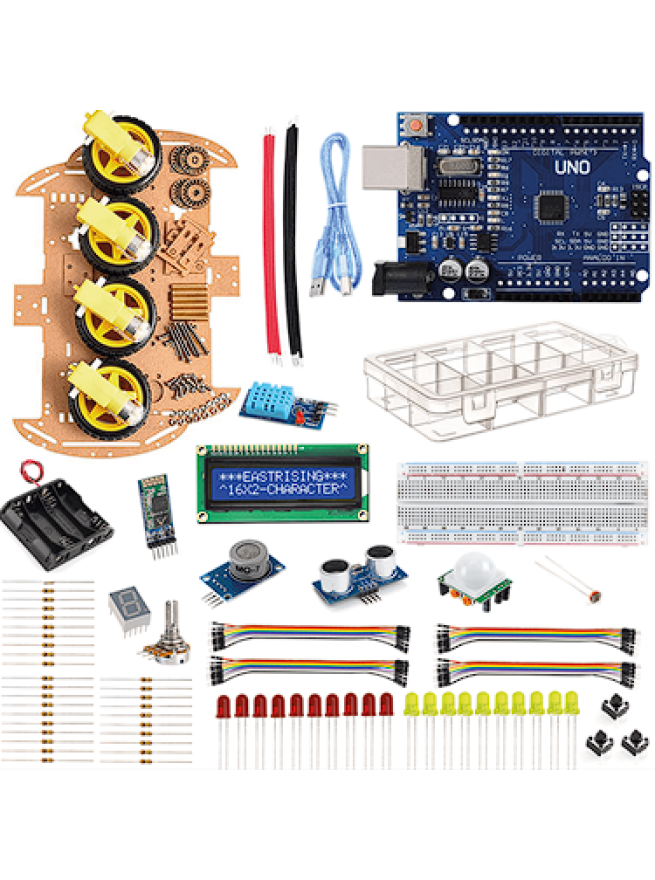 Arduino Temel Robotik Seti 21 Parça 104 Adet
