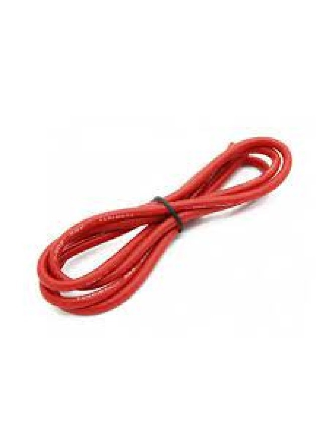 22 AWG Silikon Kablo Kırmızı -Siyah- 1 Metre