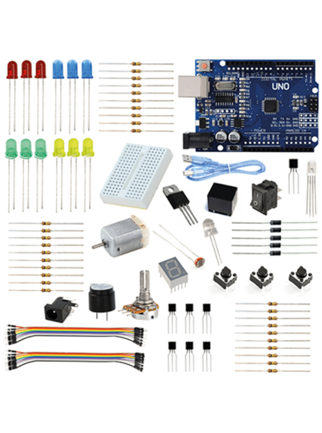 Arduino Ekonomik Set 27 Parça 90 Adet